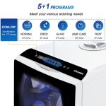 Portable Countertop Dishwasher with 5-Liter Built-In Water Tank and Air-Dry Function, 5 Washing Programs - Image 4